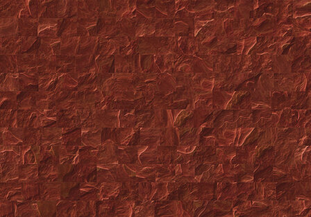 Komar Red Slate Tiles INX8-078