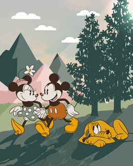 Komar Mickey &amp; Minnie Embrace Nature IADX4-102