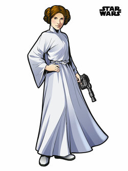 Komar Star Wars XXL Princess Leia 12408