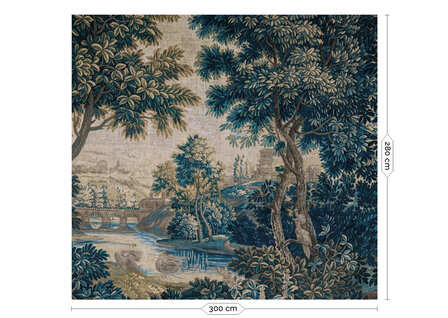 KEK Landscape Tapestries 6 sheets WP-798 (Free Glue Included!)