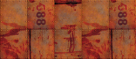 Rust Door Mural Photo Wallpaper 2695VET