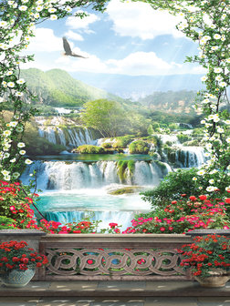 Waterfall Photo Wall Mural 11427VEA