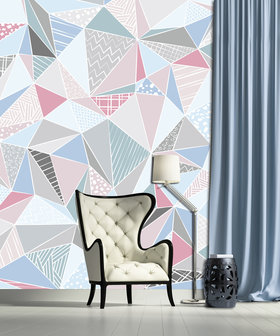 Triangle Photo Wall Mural 11458VEA