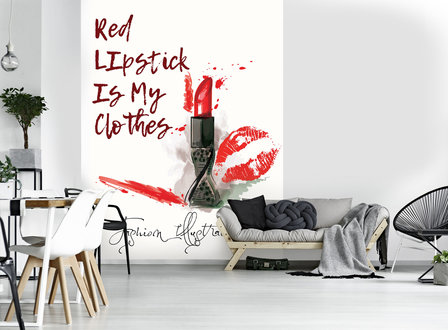 Red lipstick Photo Wall Mural 11930VEA