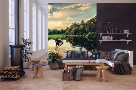 Sunset Photo Wall Mural 12024VEA