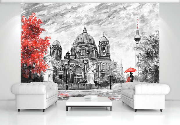 Photo Wall Mural Berlin Painting 11513P8