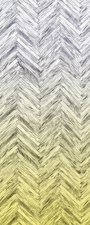 Komar Herringbone Yellow Panel 6000C-VD1