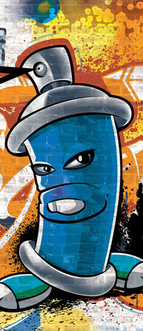 cool drawings of graffiti spray cans