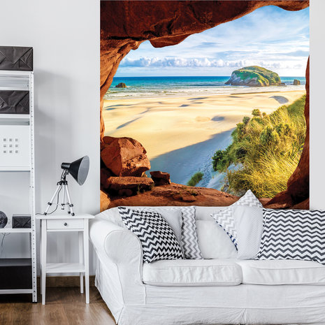 Canyon-Beach, Sea Photo Wall Mural 10259VEA