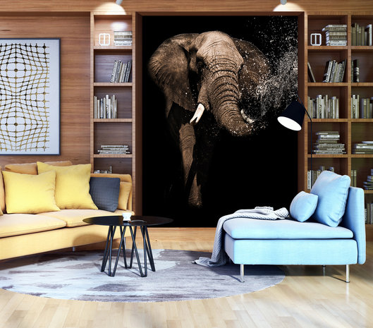 Elephant Photo Wall Mural 11762VEA